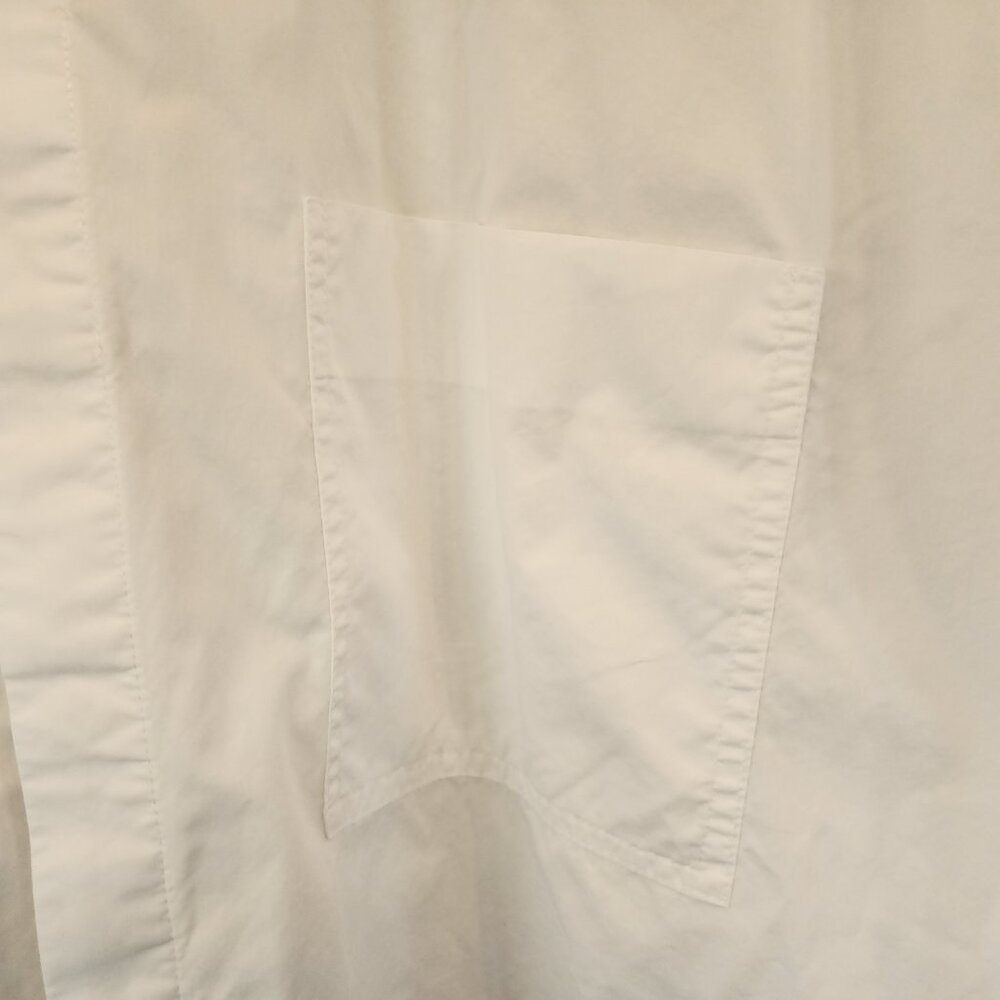 Yohji Yamamoto Takeshi Kosaka By Y's Pink Label White Shirt Removable Slv Sz 2 - Picture 12 of 16